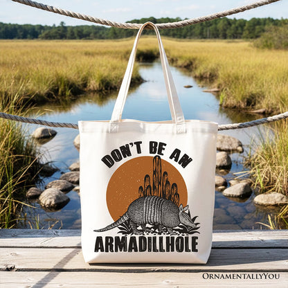 Funny Armadillo Canvas Tote Bag and Gifts