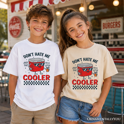Funny Little Cooler Quote and Kids Cotton Tee