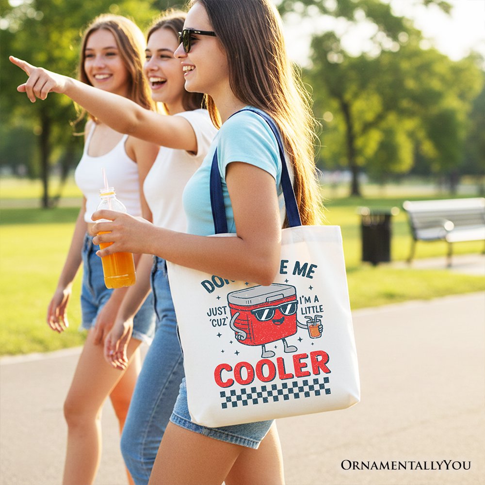 A Cool Summer Canvas Tote Bag for Shopping