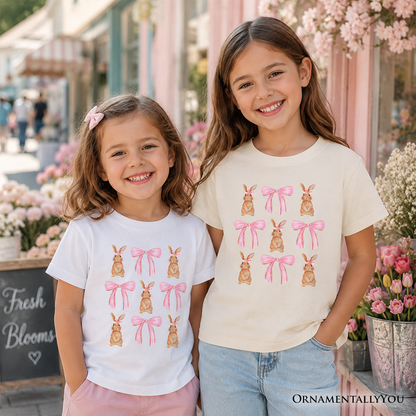Kids Pink Cotton Tee and the Spring Shirt