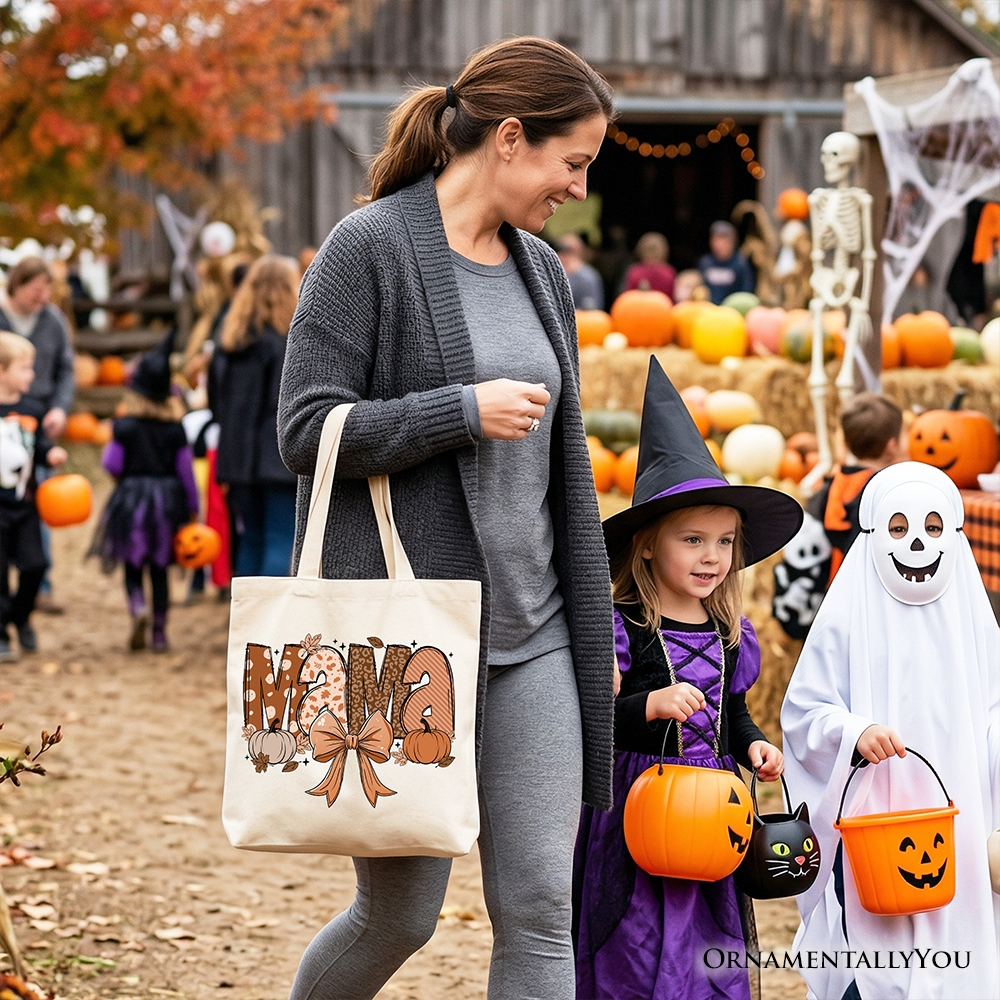 Coquette Tote Bag For the Autumn And Pumpkin Days