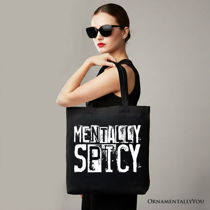 Snarky Mental Health Tote Bag and Gift Shopper