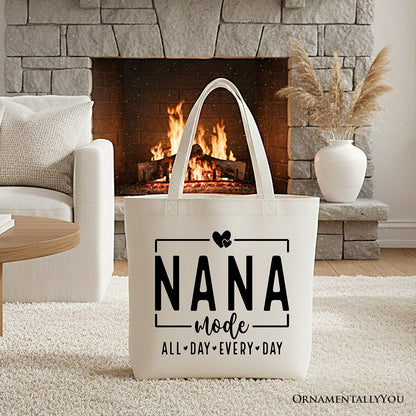 Nana Mode Canvas Tote Bag and a Gift for Grandma