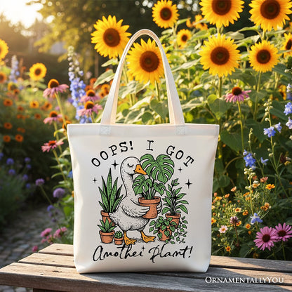 Sarcastic Plant Goose Canvas Tote Bag and Gifts
