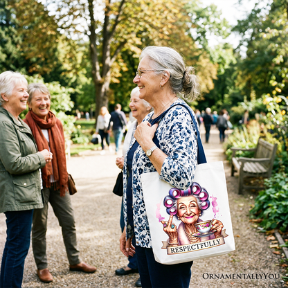 Respectfully Sassy Grandma Gift and Tote Bag