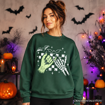 Funny Monster Keeps a Pinky Promise Sweatshirt