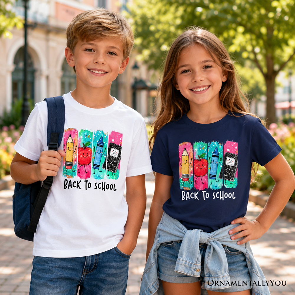 Youth Brushstroke and a Back to School Tee