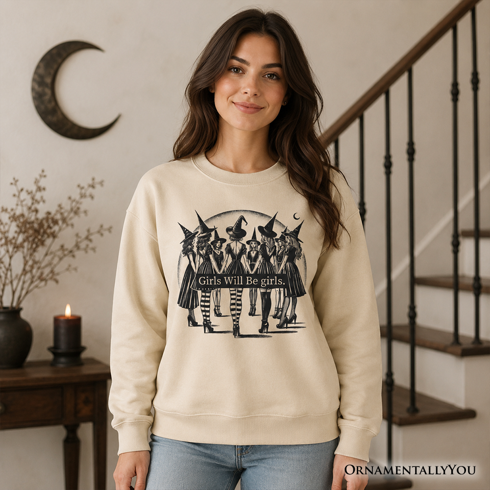 Girls Will Be Girls and Witchy Halloween Sweater