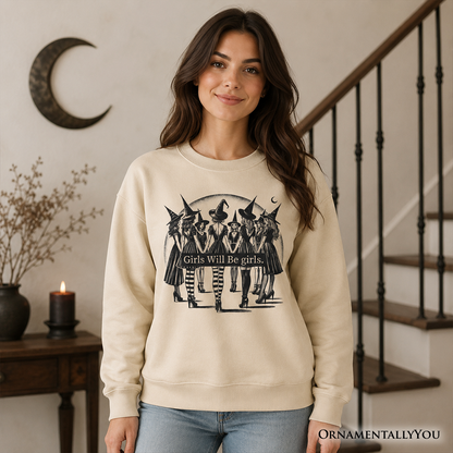 Girls Will Be Girls and Witchy Halloween Sweater