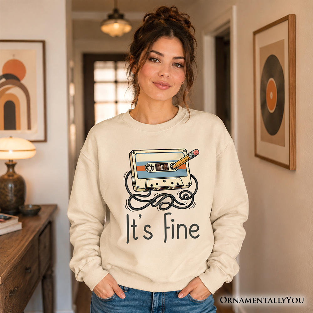 Retro Cassette Tape Sweatshirt and a 90s Look