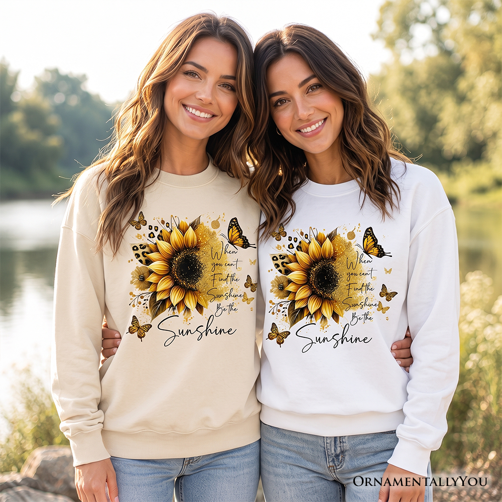 Sunflower and Sunshine Inspirational Sweater