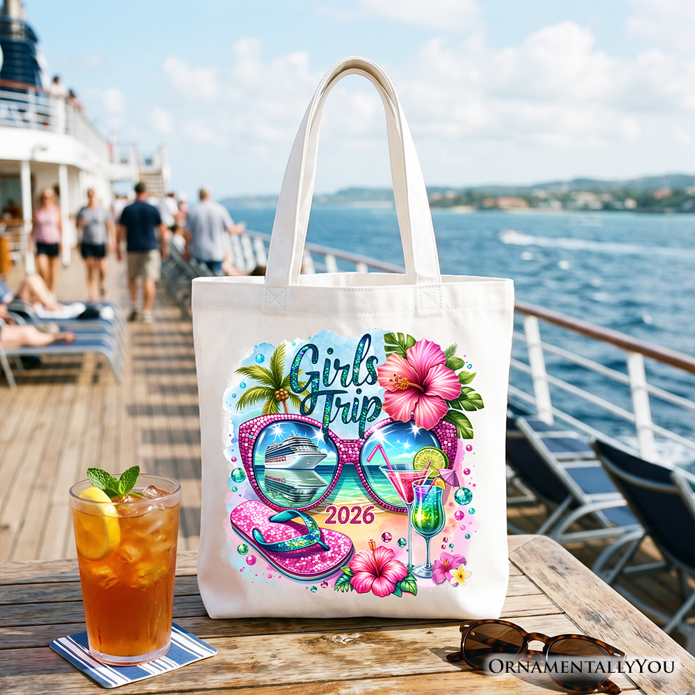Cruise Girls Trip 2026 Tote Bag and Souvenir