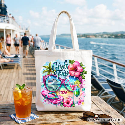 Cruise Girls Trip 2026 Tote Bag and Souvenir