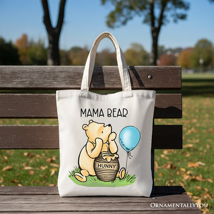 Winnie the Pooh Canvas Tote Bag and Mother Gift