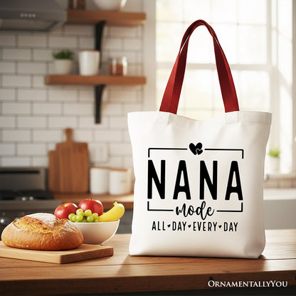 Nana Mode Canvas Tote Bag and a Gift for Grandma