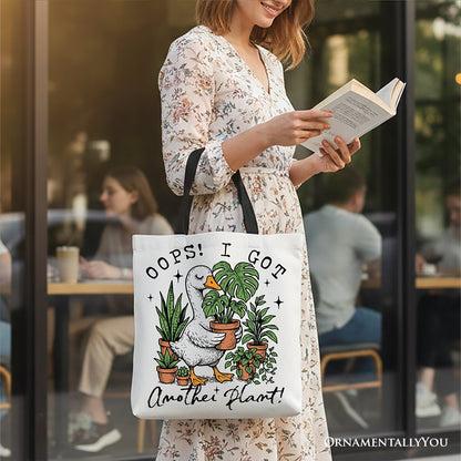 Sarcastic Plant Goose Canvas Tote Bag and Gifts