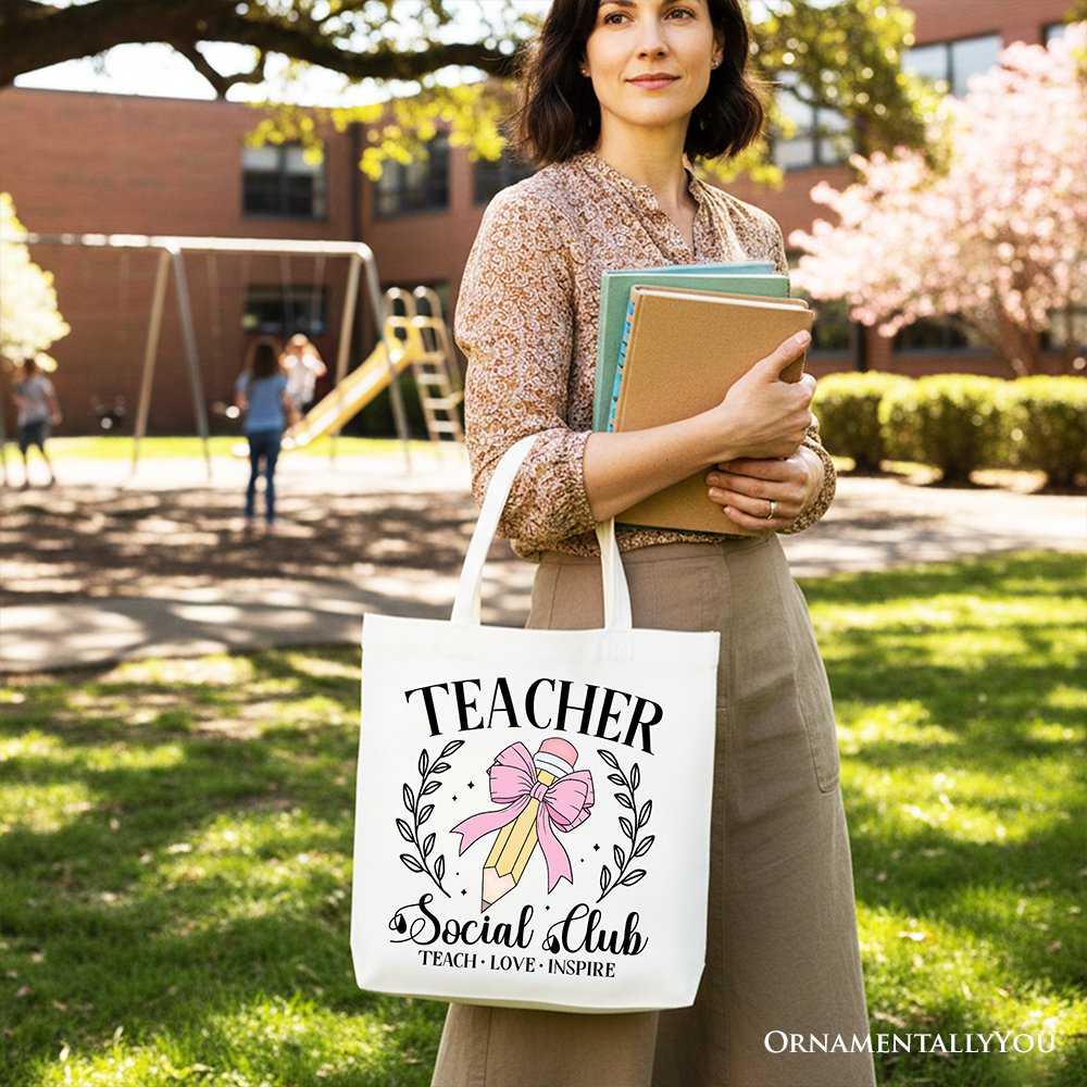 Premium Teacher Tote Bag and School Gifts