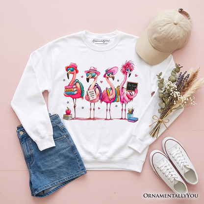 Flamingo Back To School Sweatshirt and Sweater