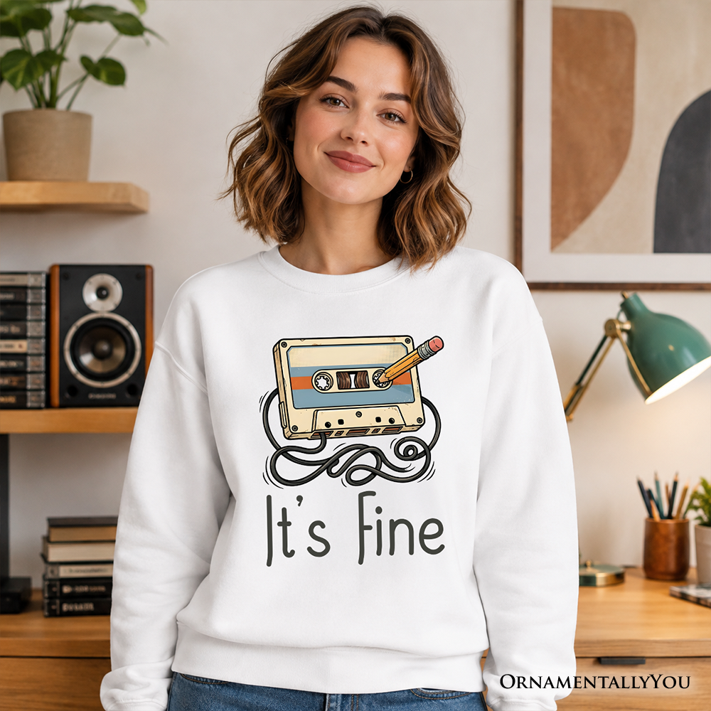 Retro Cassette Tape Sweatshirt and a 90s Look