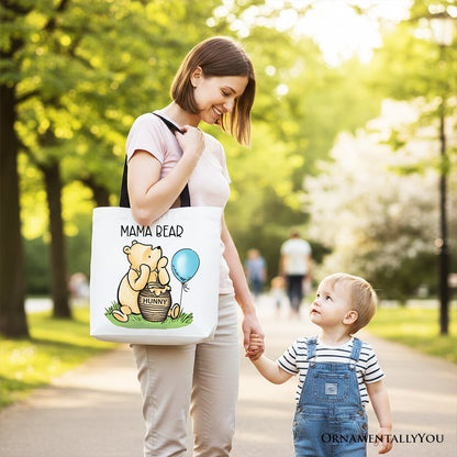 Winnie the Pooh Canvas Tote Bag and Mother Gift