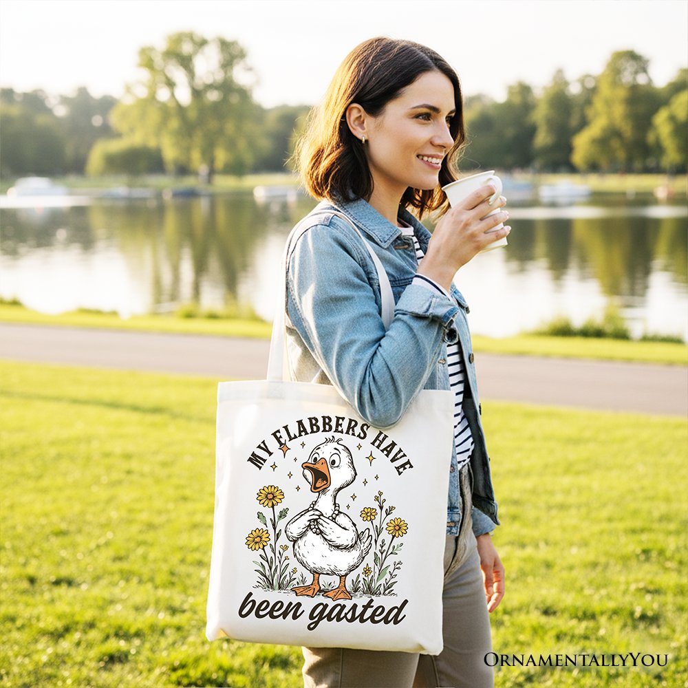My Flabbers Gasted Goose Tote Bag and Gift