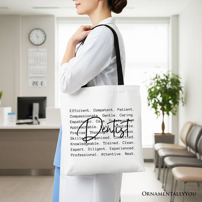 Dentist Definition Canvas Tote Bag and Shopper