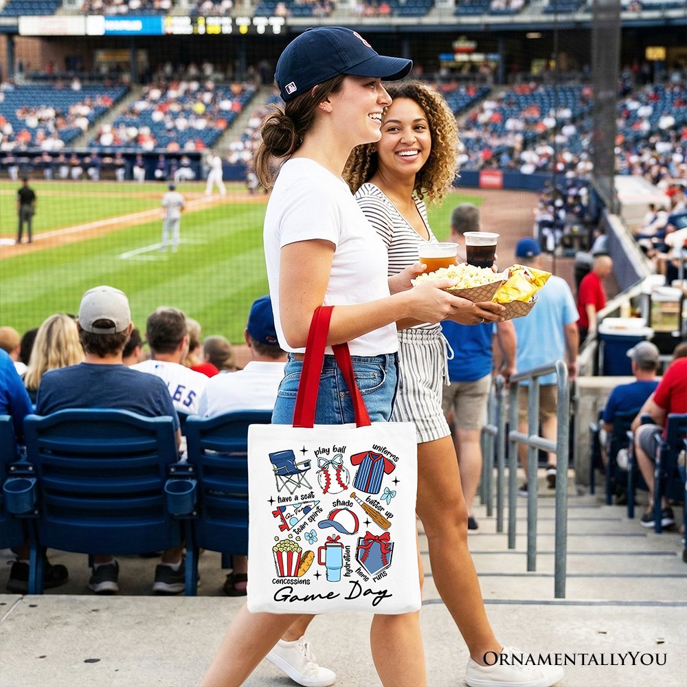 Spacious Baseball Tote Bag and the Game Day Fan