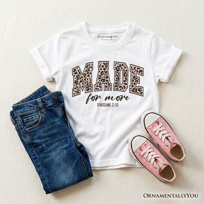 Soft Cotton Kids Tee for Easter Sunday Faith