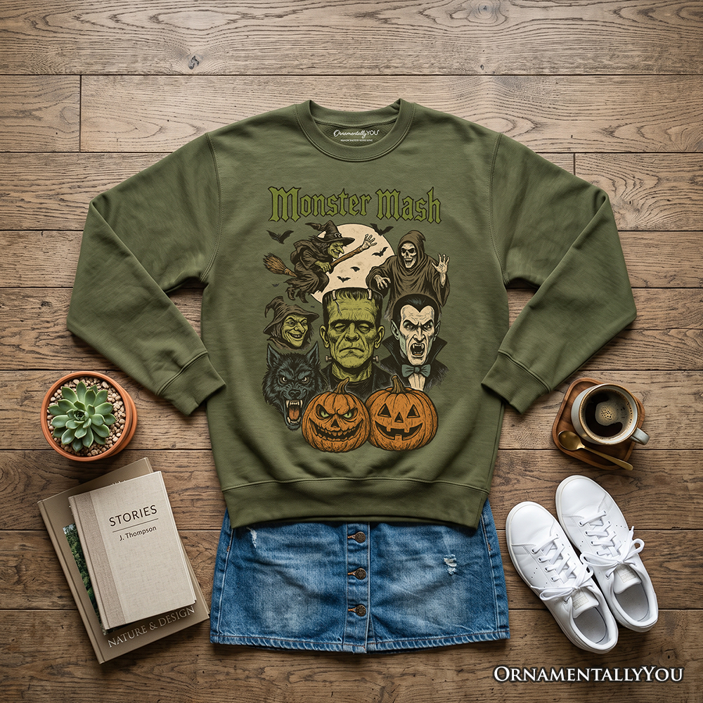 Monster Mash Classic Sweatshirt for Halloween