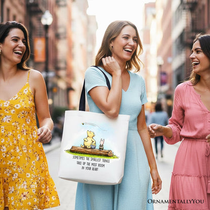 Friendly Winnie Pooh Canvas Bag and a Gift