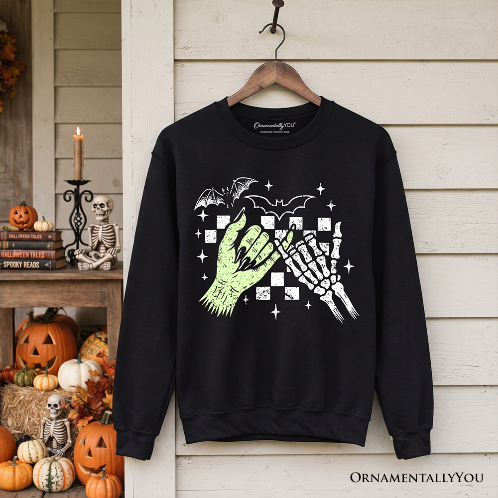 Funny Monster Keeps a Pinky Promise Sweatshirt