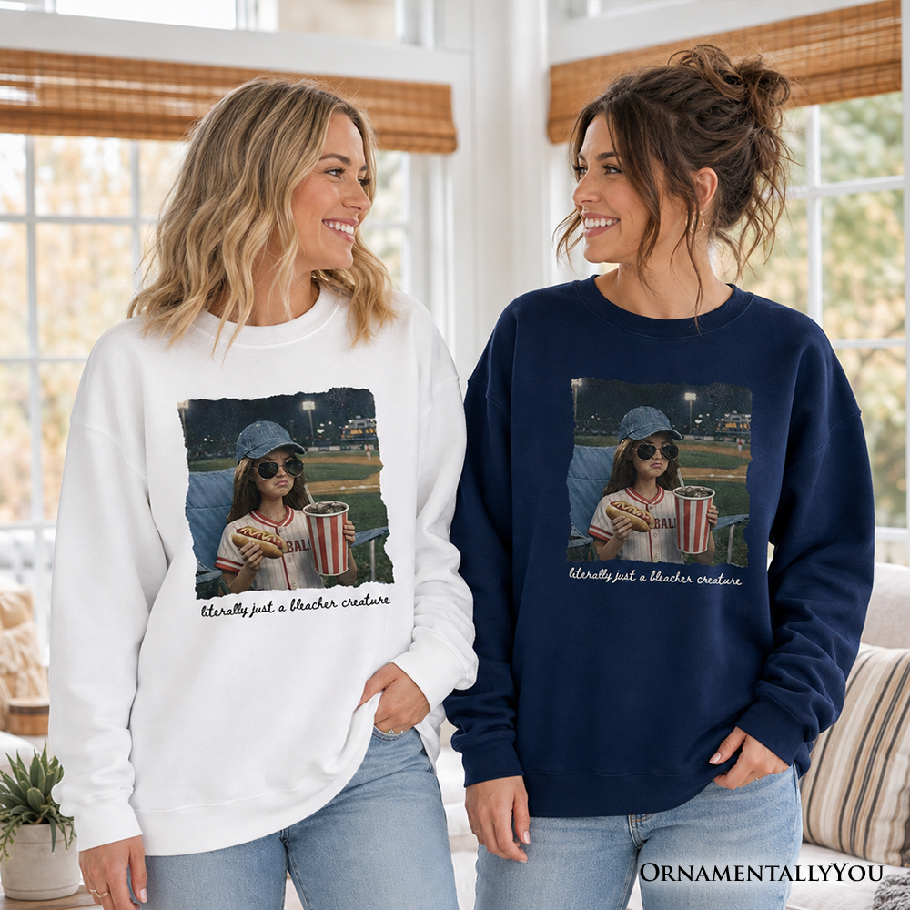 Funny Baseball Mom and Cozy Fleece Sweatshirt