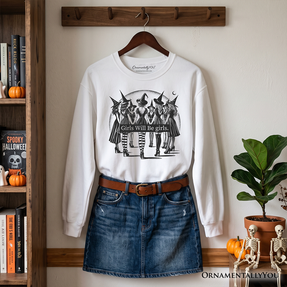 Girls Will Be Girls and Witchy Halloween Sweater