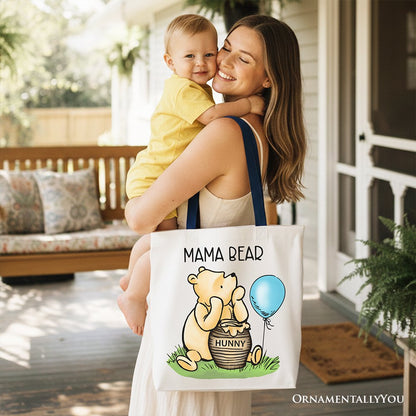 Winnie the Pooh Canvas Tote Bag and Mother Gift