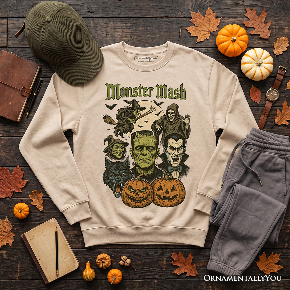 Monster Mash Classic Sweatshirt for Halloween