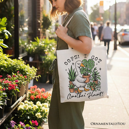 Sarcastic Plant Goose Canvas Tote Bag and Gifts