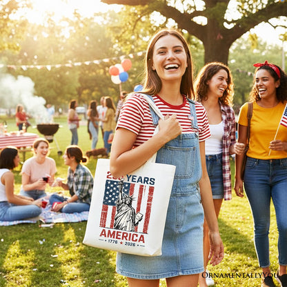 Statue of Liberty Tote Bag For July Fourth 2026