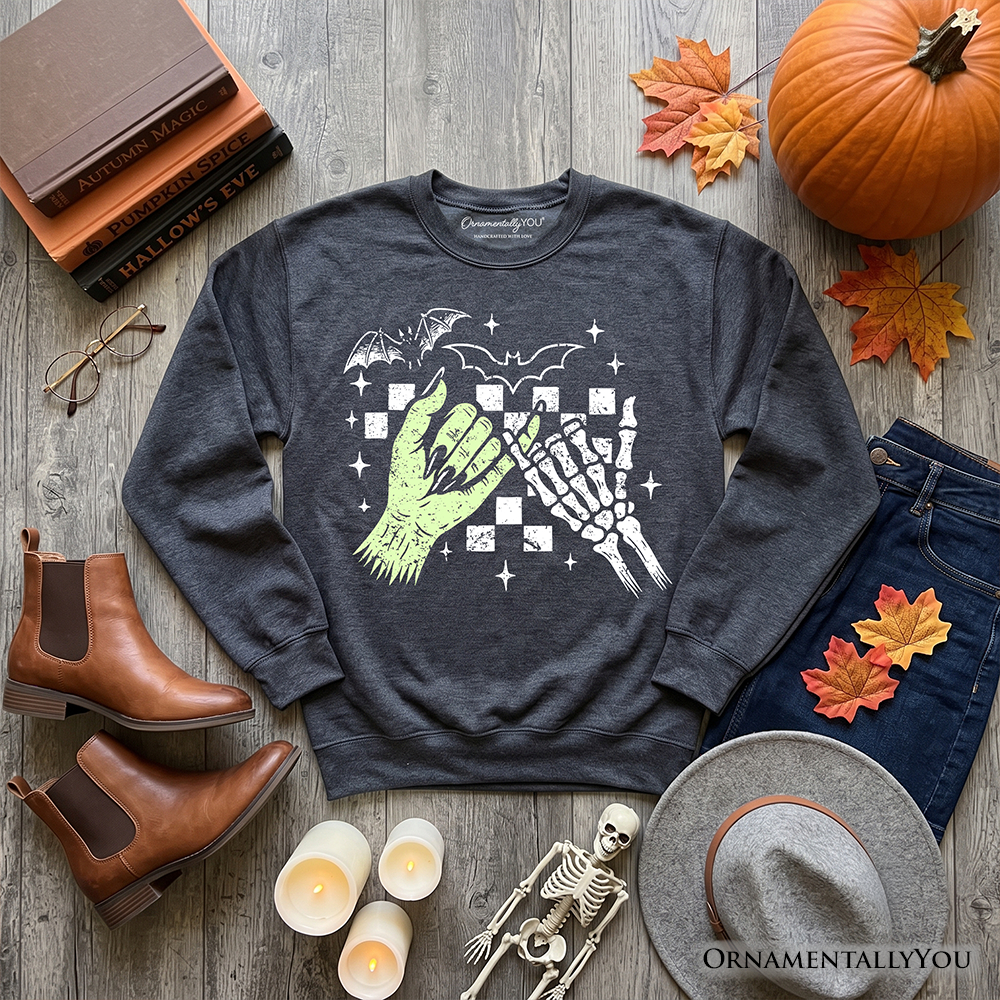 Funny Monster Keeps a Pinky Promise Sweatshirt
