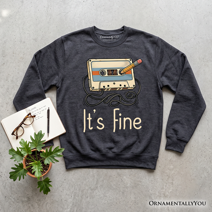 Retro Cassette Tape Sweatshirt and a 90s Look