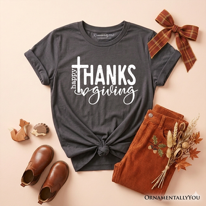 Kids Thanksgiving and Christian Cotton Tee