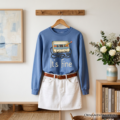 Retro Cassette Tape Sweatshirt and a 90s Look