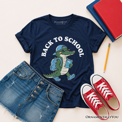 The Cool Alligator Back to School Kids Tee