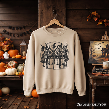 Girls Will Be Girls and Witchy Halloween Sweater