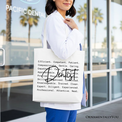 Dentist Definition Canvas Tote Bag and Shopper