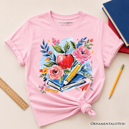 Soft Kids Boho Floral Tee for Back to School