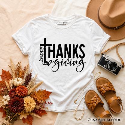 Kids Thanksgiving and Christian Cotton Tee