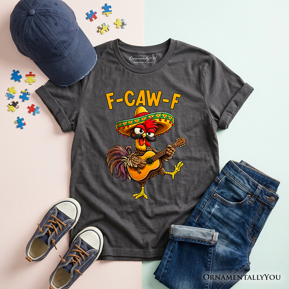 Kids Cinco De Mayo Rooster Cotton Tee