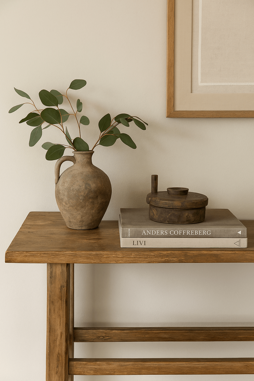 Found Reclaimed Wood Spice Grinder with Lid – Decorative Accent - Tampa Home & Garden Store