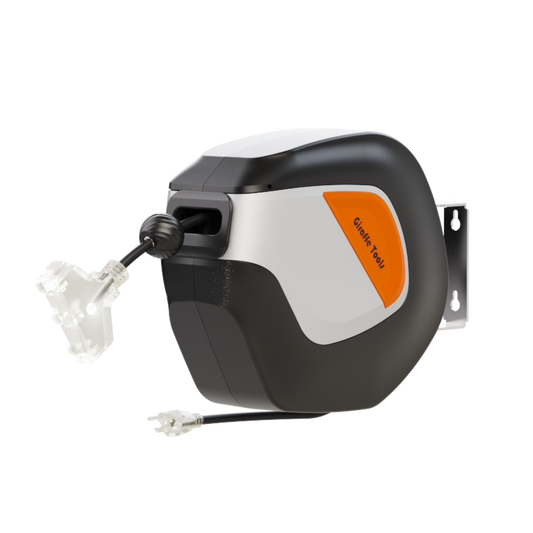 Enrouleur de rallonge rétractable - 12/14/16 AWG