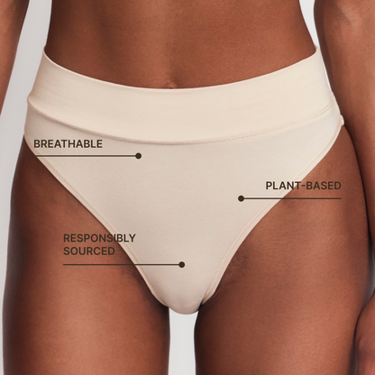 Soft and Organic Cotton Mid Rise Bikini Brief
